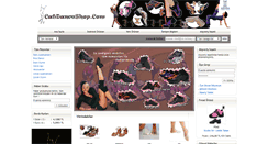Desktop Screenshot of catdanceshop.com